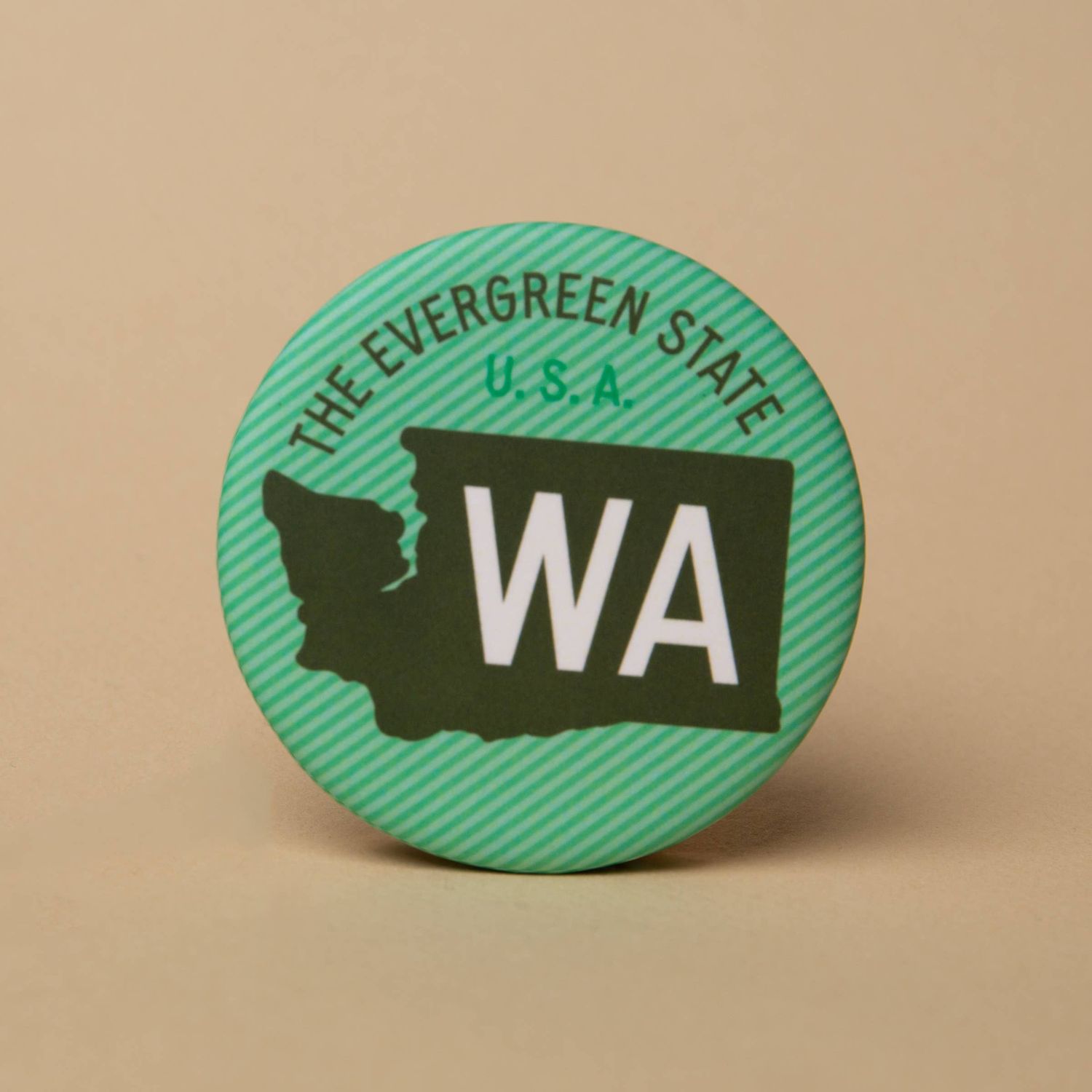 WA State Round Magnet