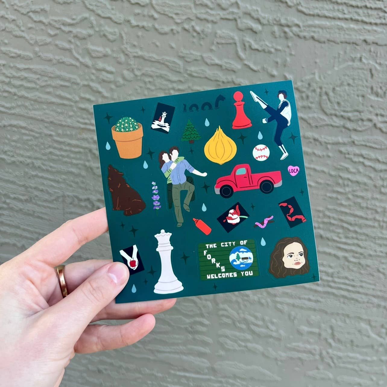 Hoa hoa hoaaaa Sticker Sheet