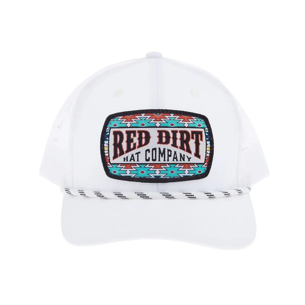 Boss Hogg- White/ White -Multi Rope Youth 6 Panel