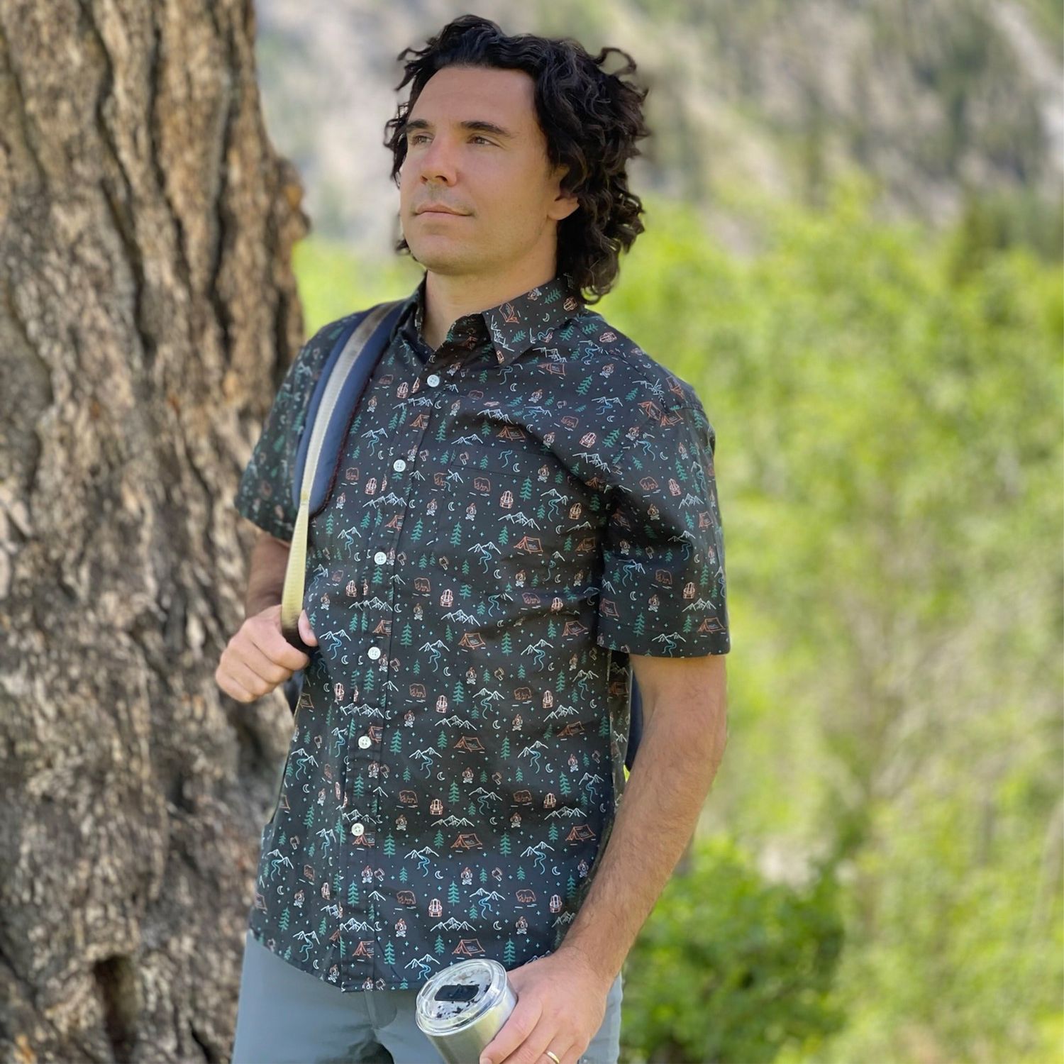 Canteen Camp Shirt- PNW Patch