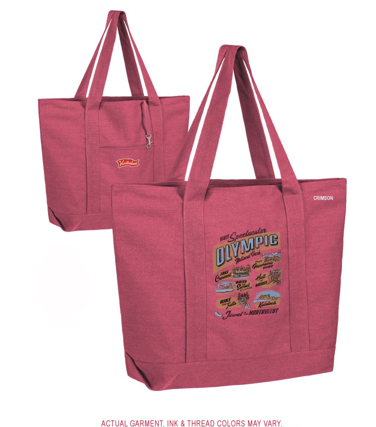 Guided Tout Tote Bag- Olympic National Park