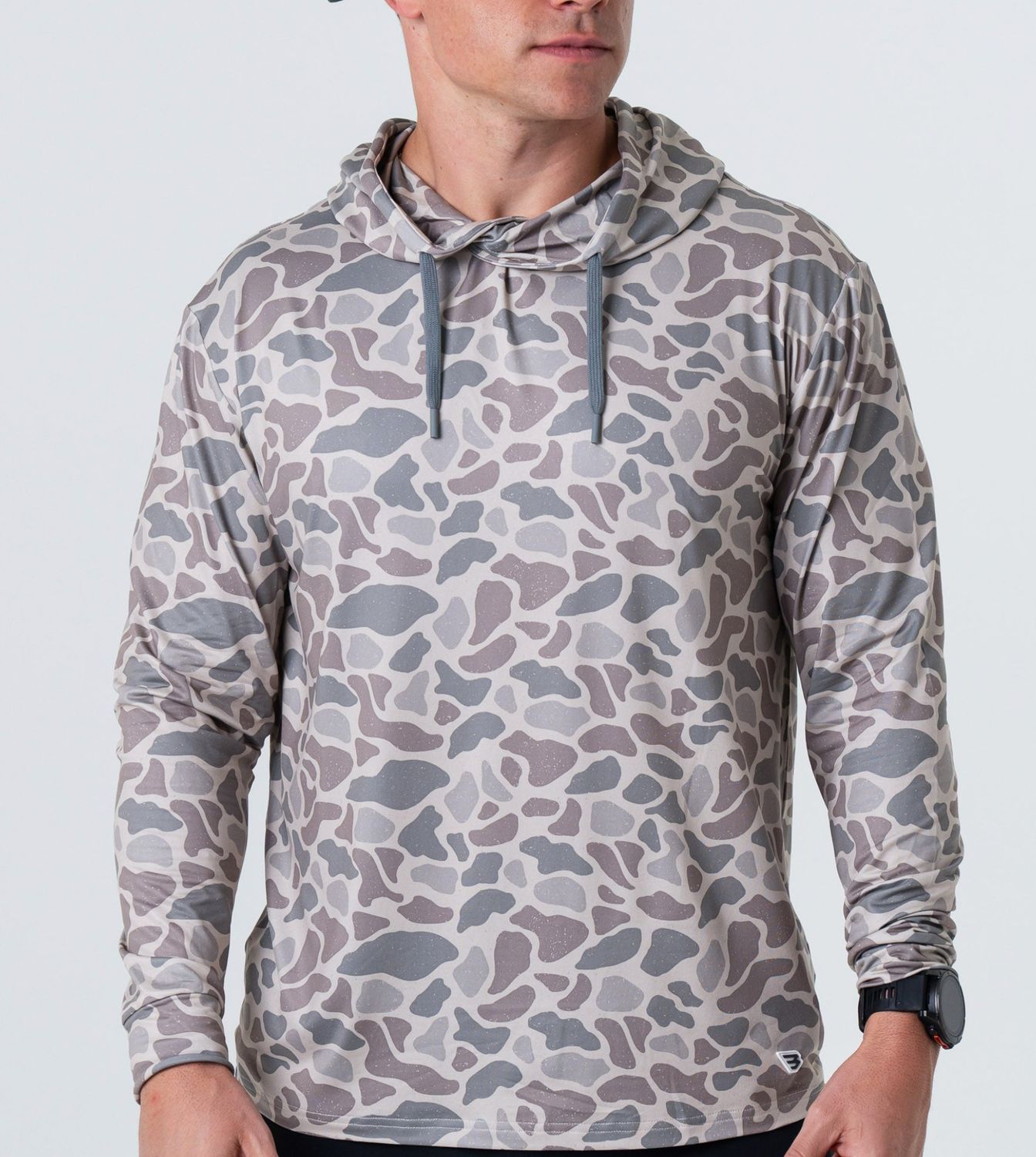 Burlebo Mens Perfomance Hoodie - Deer Camo