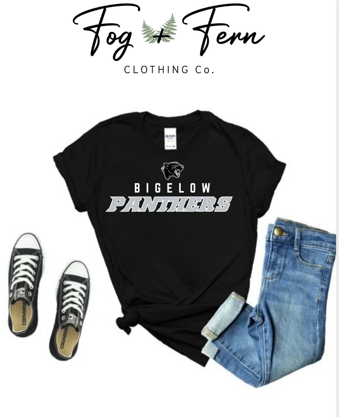 Bigelow Panthers Simple Design (Adult + Youth)