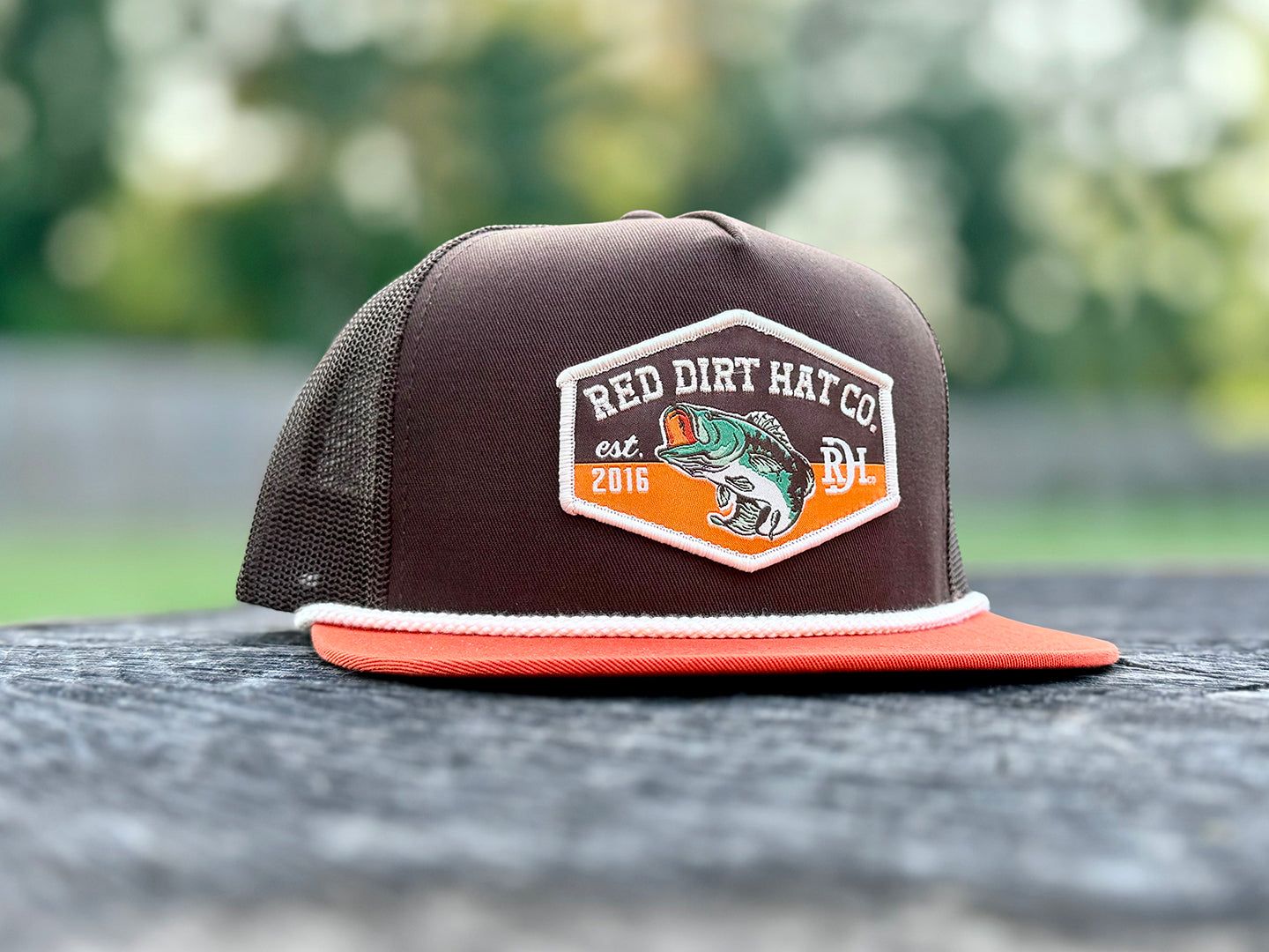 Brown Bass- Orange/Brown White  Rope 5P