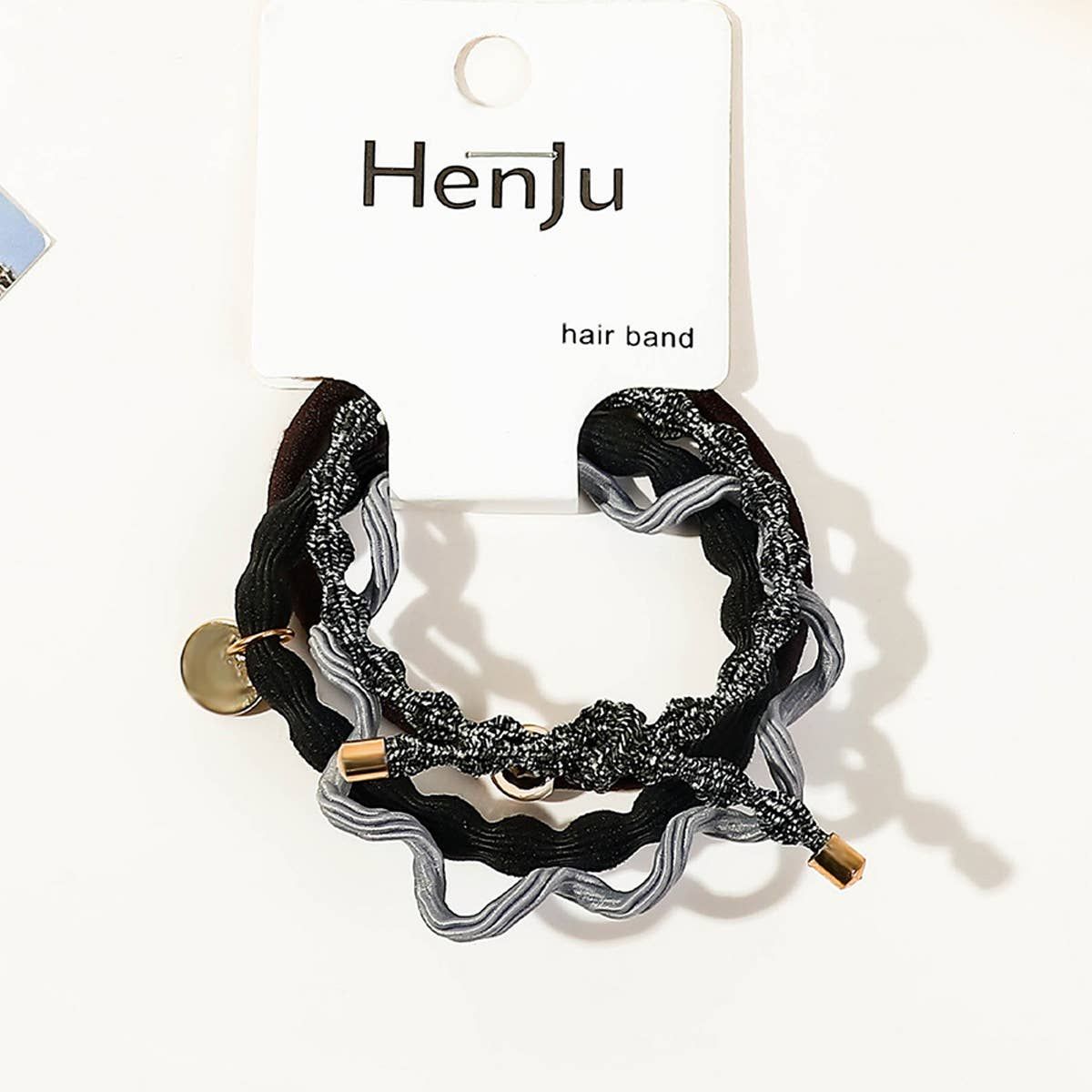 Bracelet Hair Ties - Black
