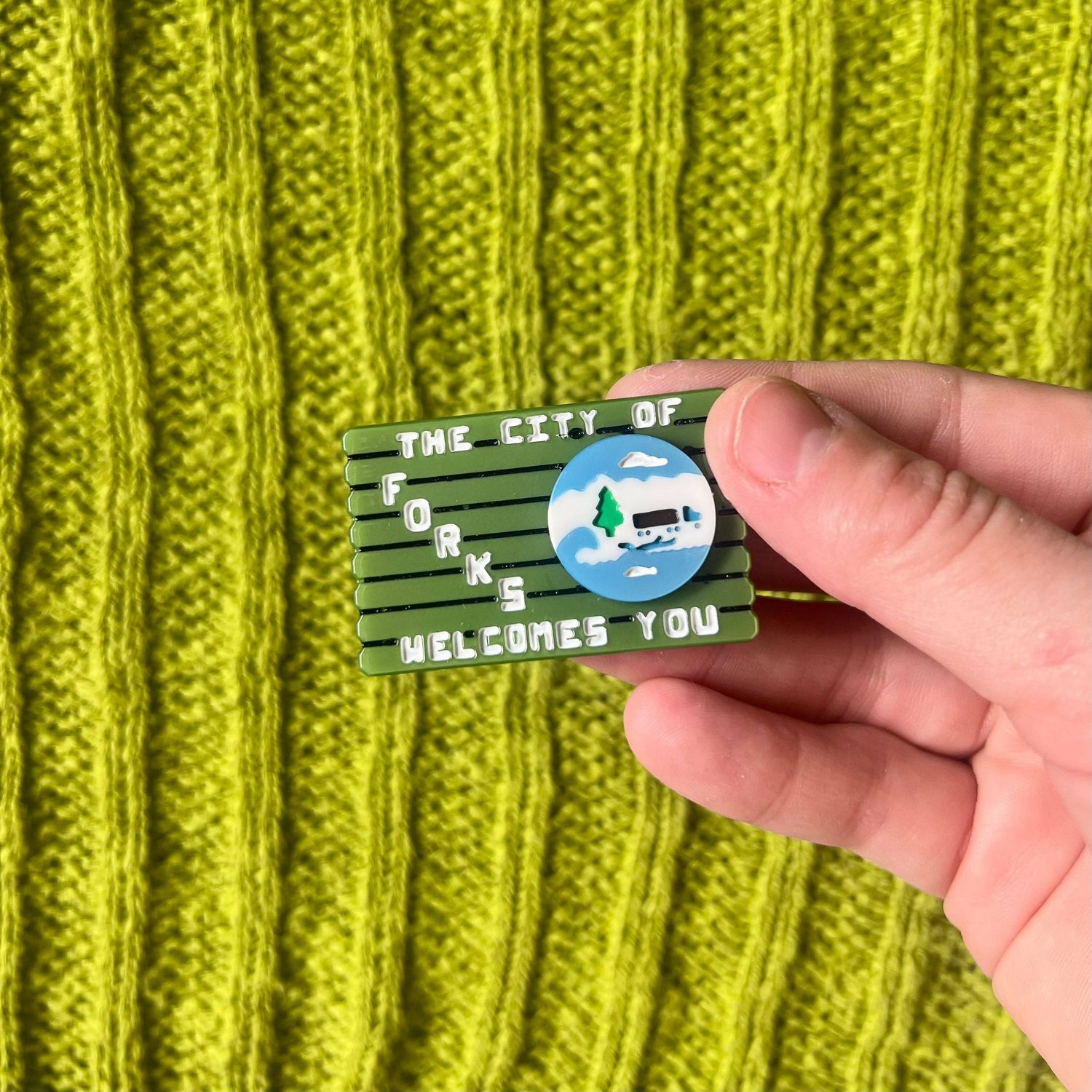 Welcome Sign Flat Clip Set