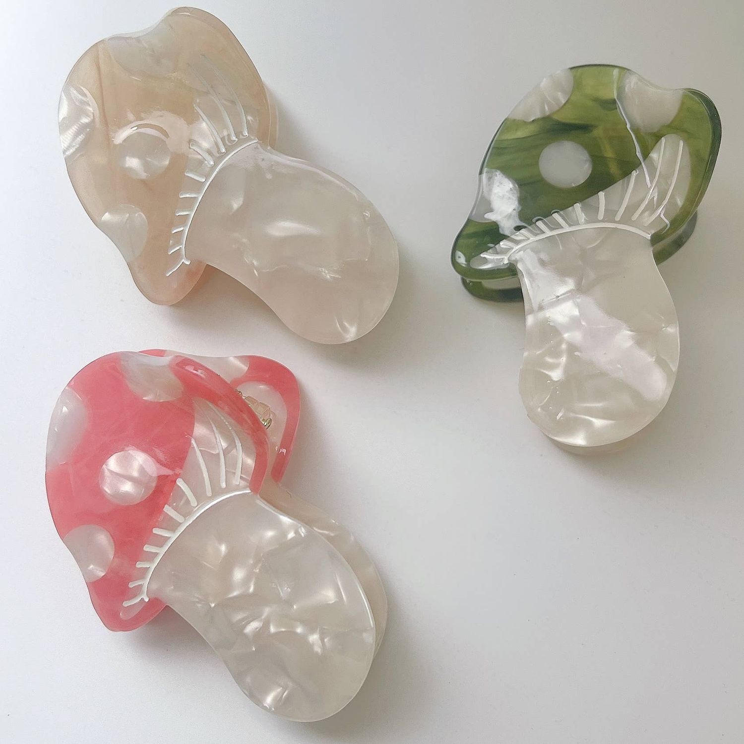 Woodland Mushroom | Large Mushroom Claw Clip: Assorted