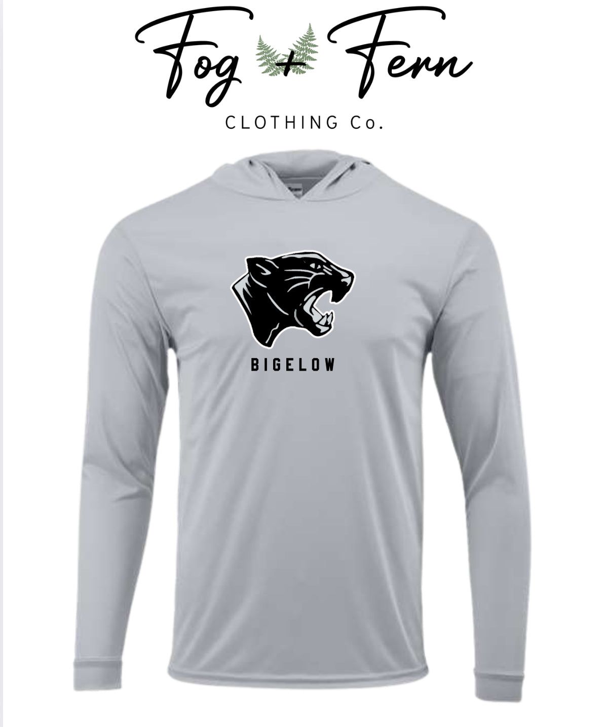 Panther Logo Hooded UV Protective Pullover (Adult)