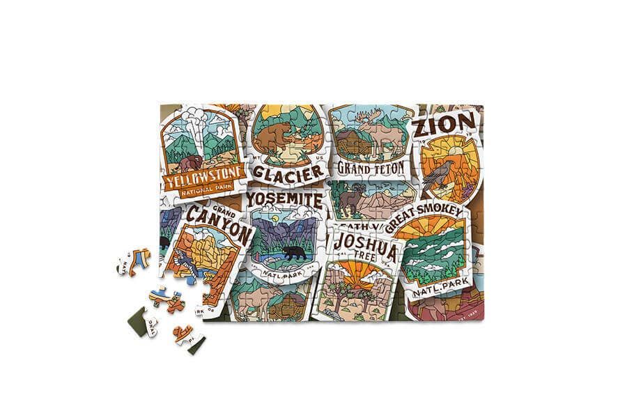 National Parks for Camping Summer Fun Puzzle