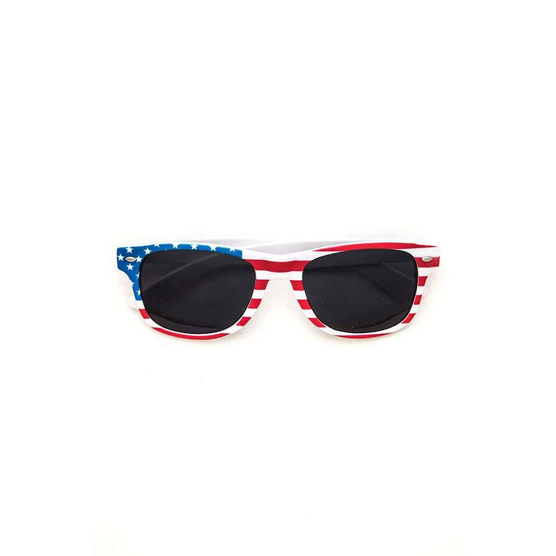 Kids American Flag Printed Sunglasses