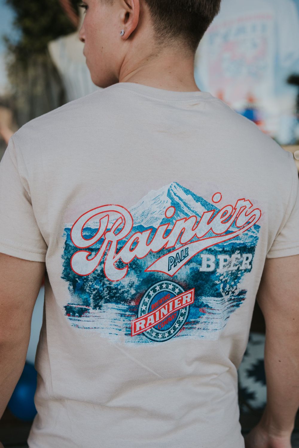 Rainier Pale Ale Mountain Design