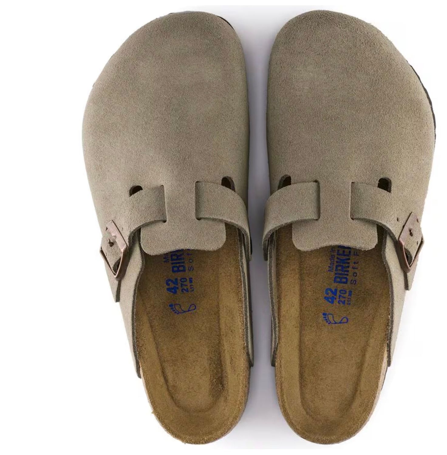 Boston Soft Footbed - Taupe Regular