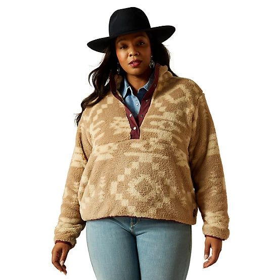 Women's Berber Snap Fleece Ariat Sweater
