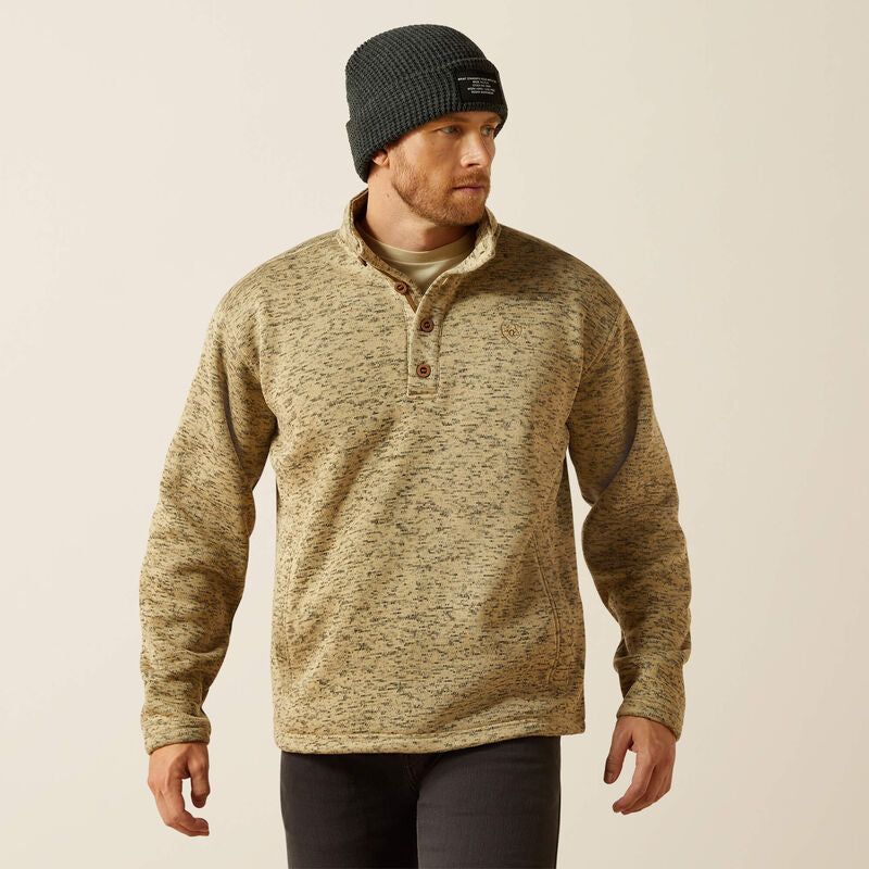 MNS Caldwell 1/4 Button Sweater