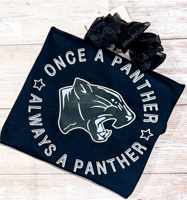 Once A Panther Circle Design (Adult + Youth)