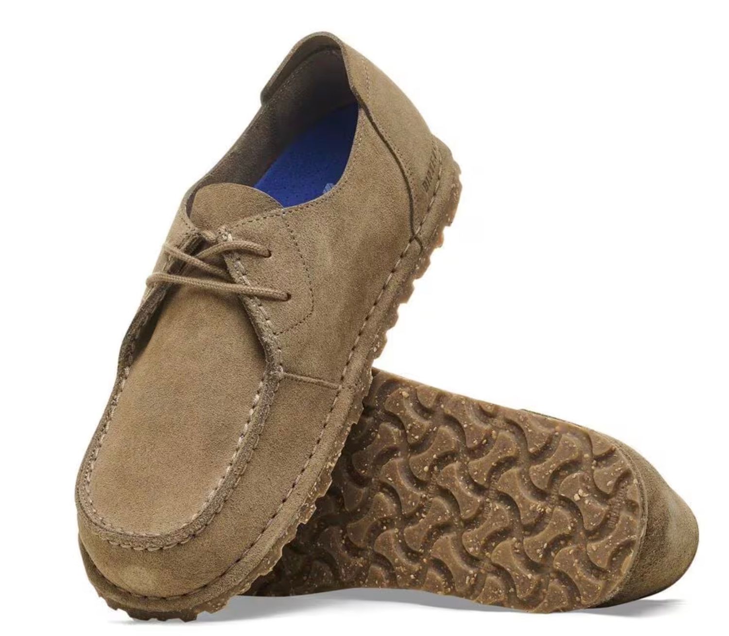 Utti Lace Suede Leather - Gray Taupe