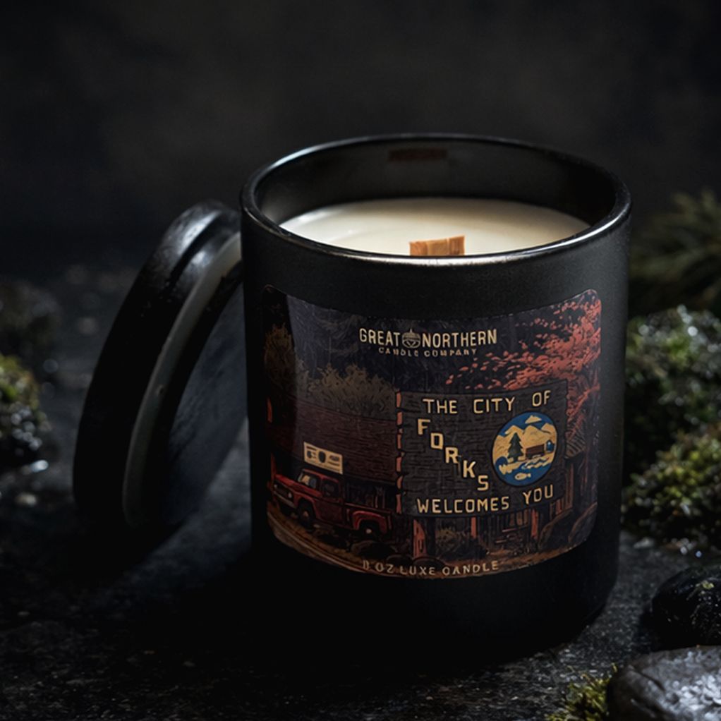 City of Forks 8 oz Eco Lux Candle