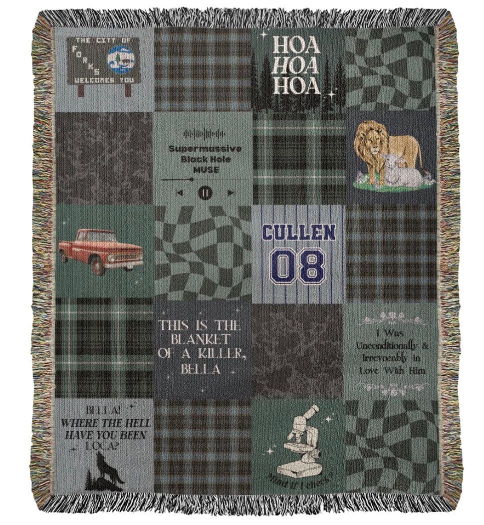 Forks Woven Blanket