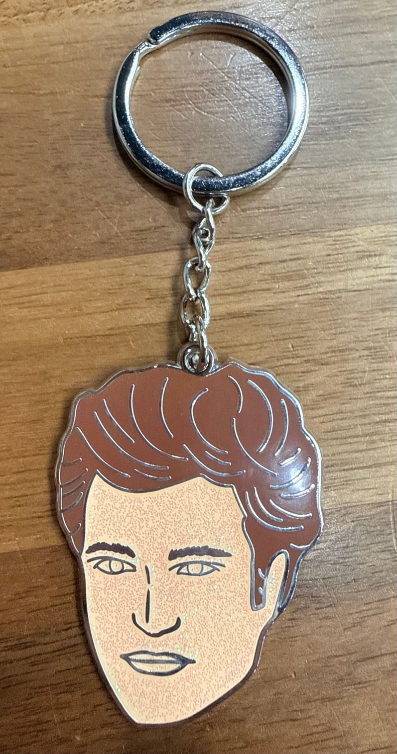 Enamel Edward Keychain