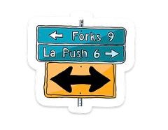 Forks - La Push Sign Magnet