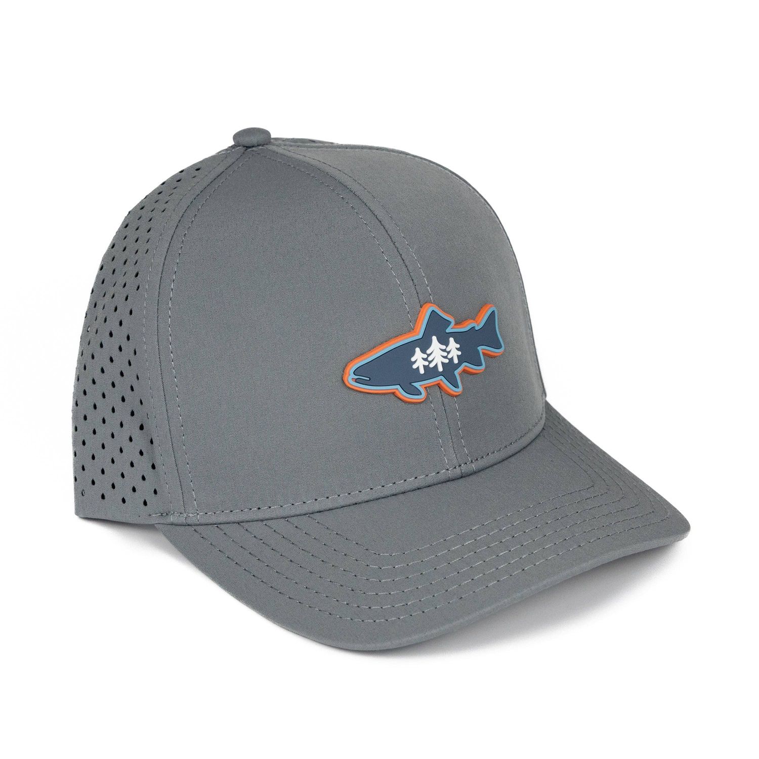 Trout AllTrek Performance Hat: Charcoal