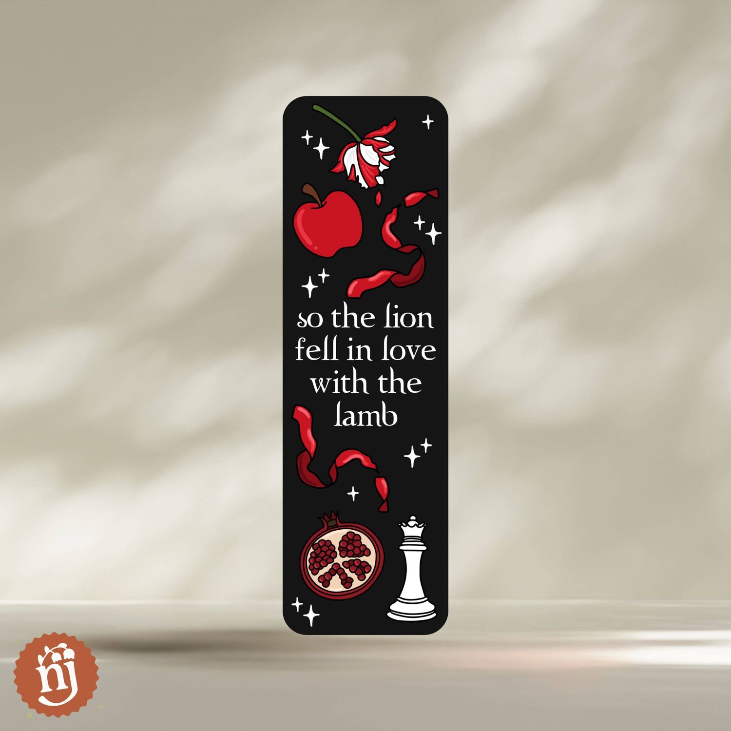 So The Lion Fell in Love with the Lamb Bookmark