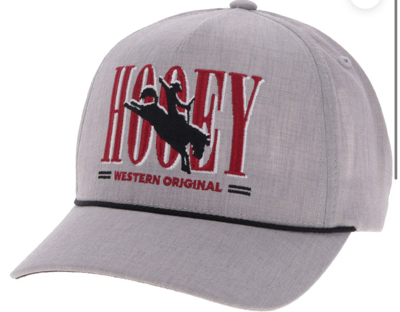 “WILD RIDE" HOOEY HAT HEATHER GREY W/HOOEY EMBROIDERED LOGO