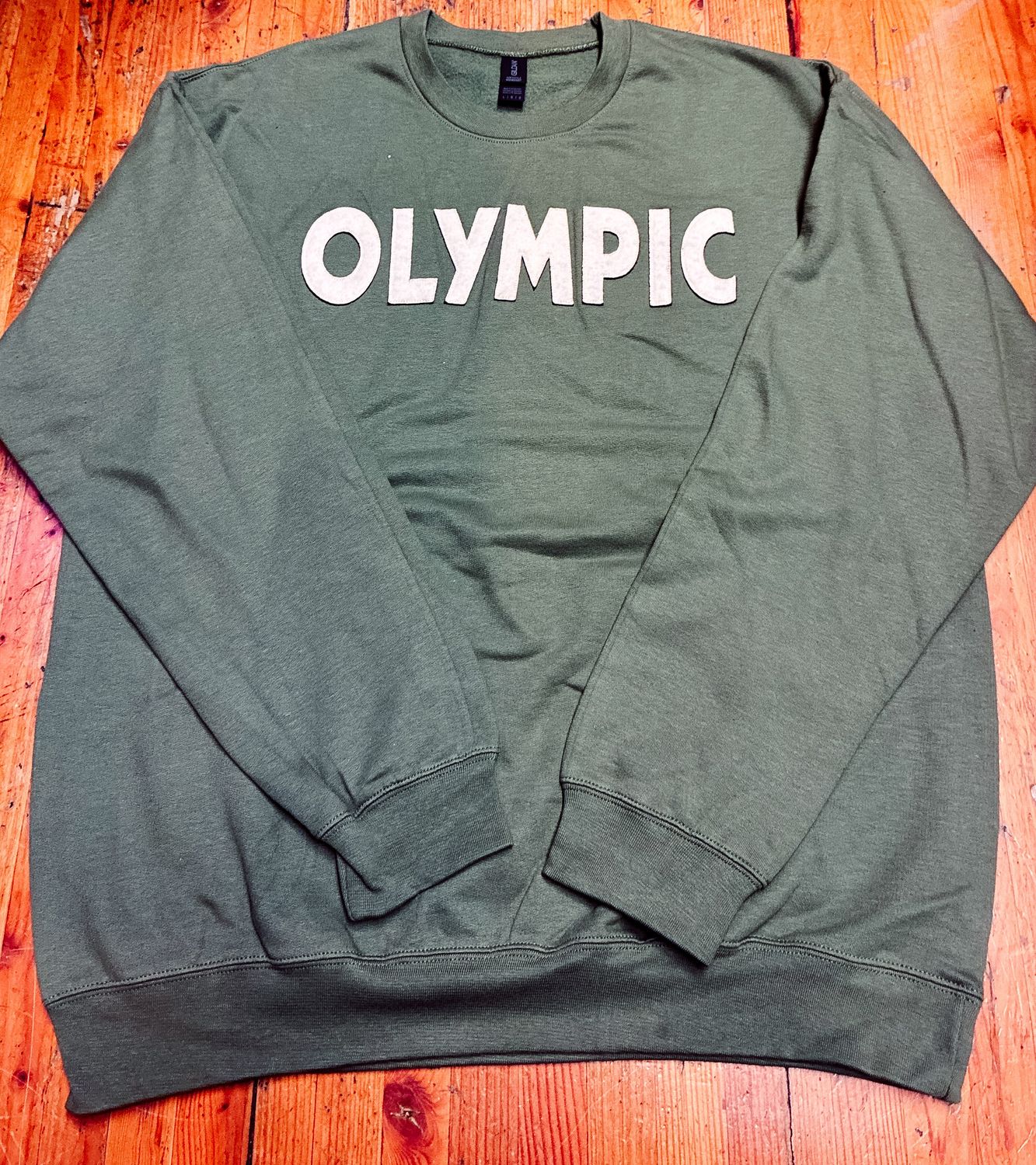 Olympic Soft Style Appliqué Crewneck