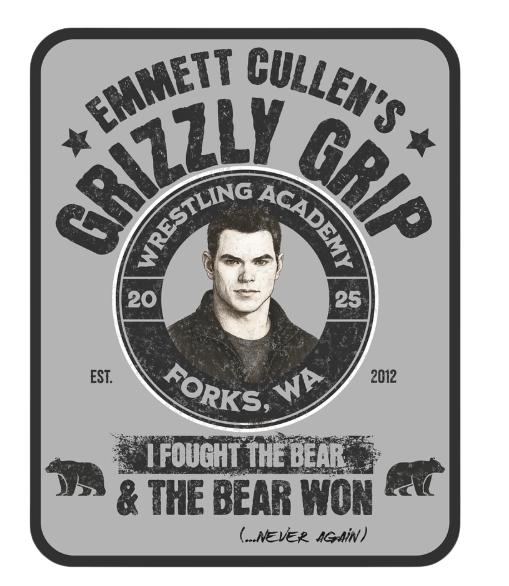 Emmett Grizzly Sticker