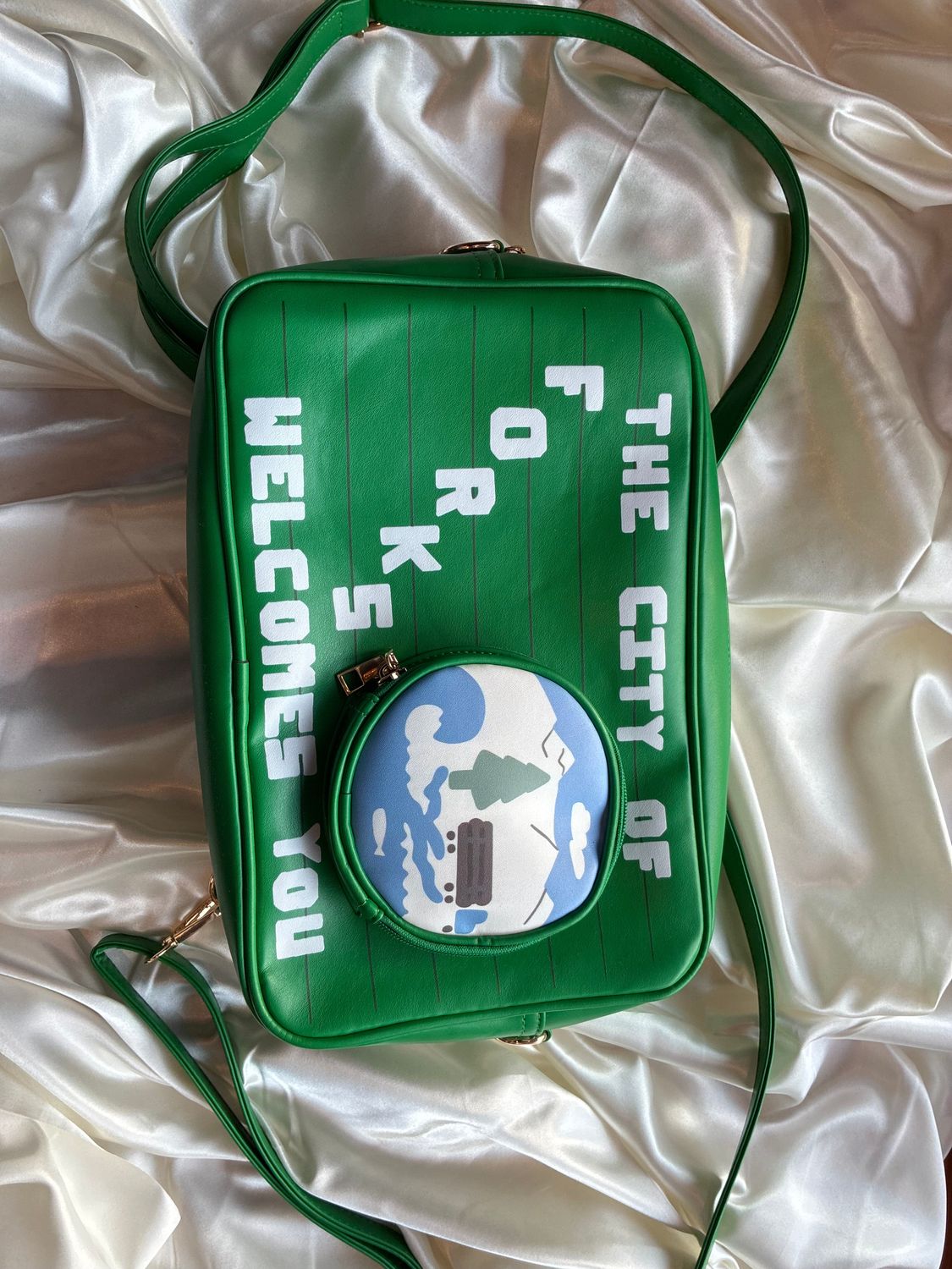 Welcome Sign Crossbody Purse