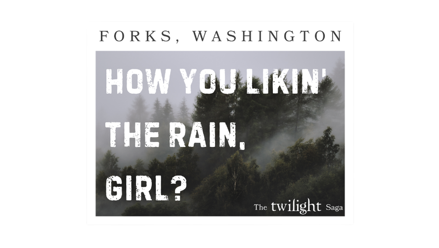 How You Likin’ The Rain, Girl? Magnet