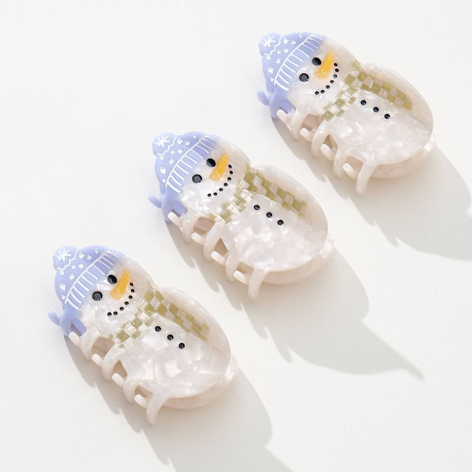 Snowman | Holiday Claw Clip