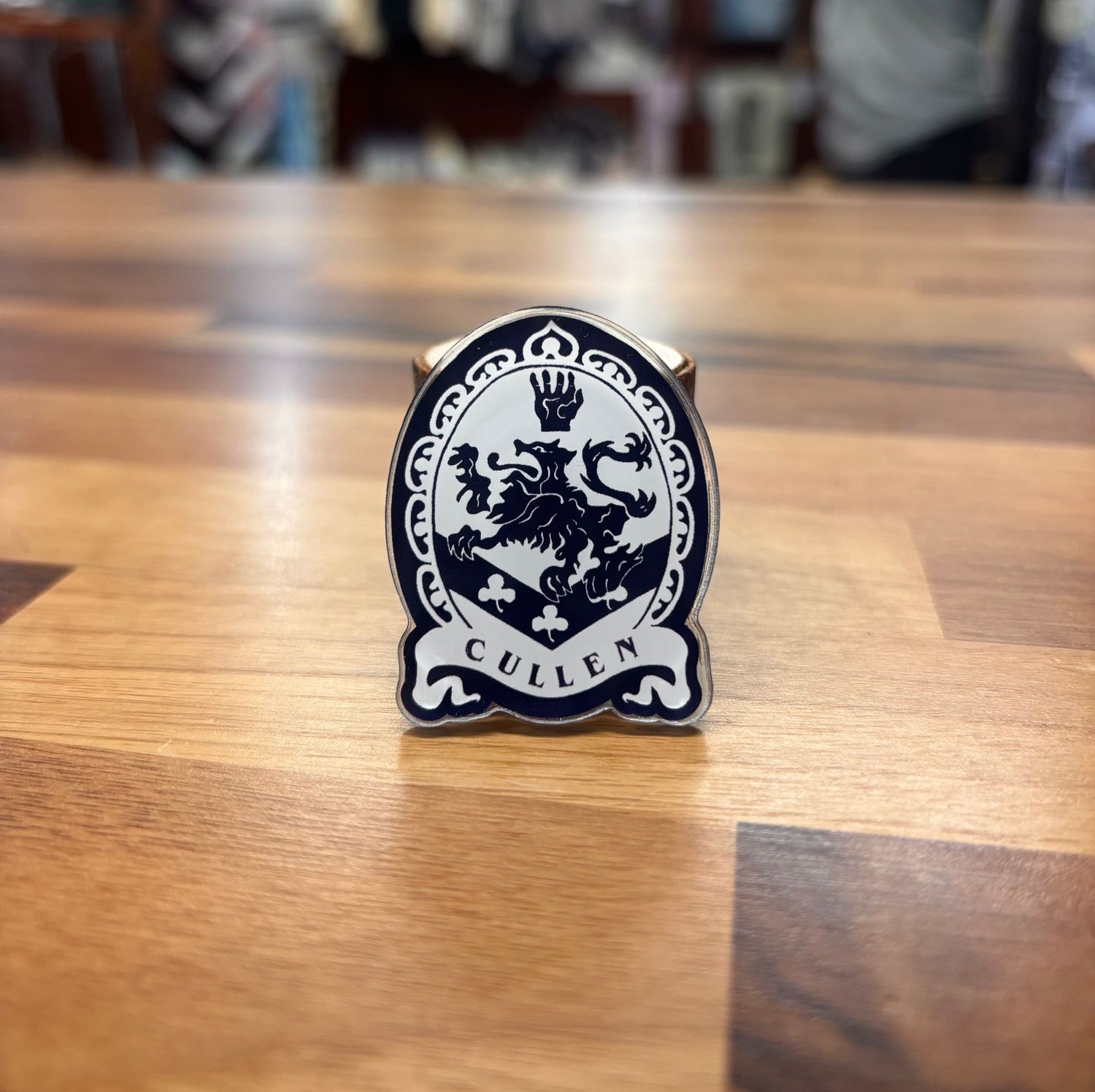 Cullen Crest Pin