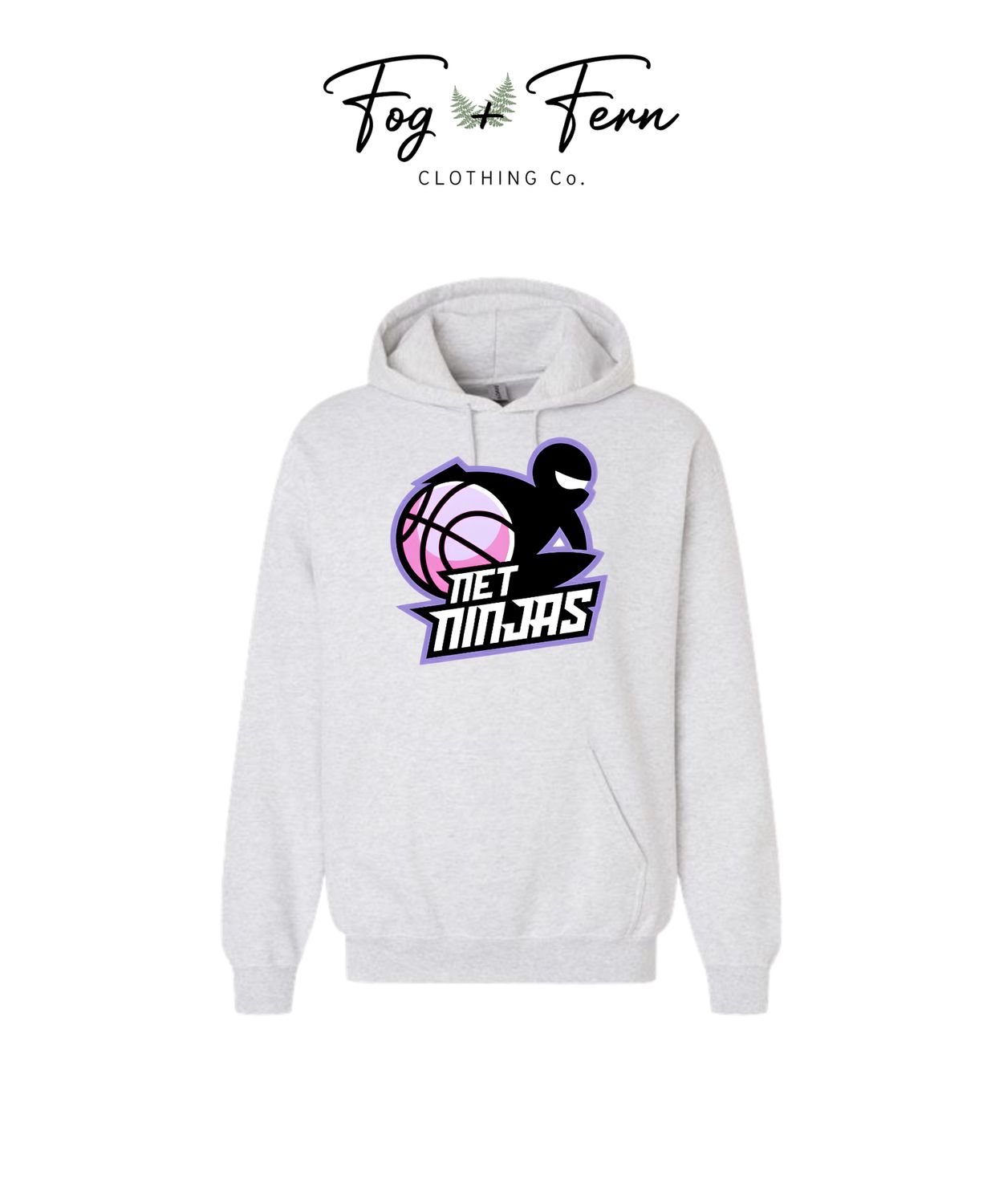 Net Ninja's Adult Hoodie - Girl's Team