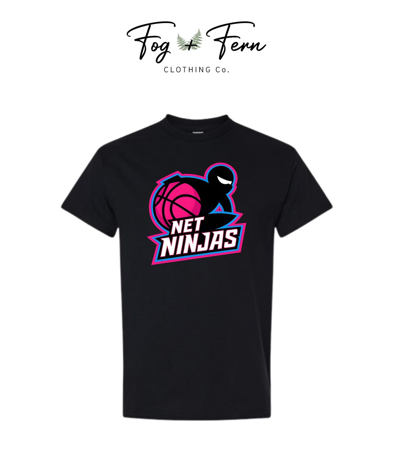 Net Ninja's Youth Standard Tee - Boy's Team, Color: Black, Size: Youth X-Small