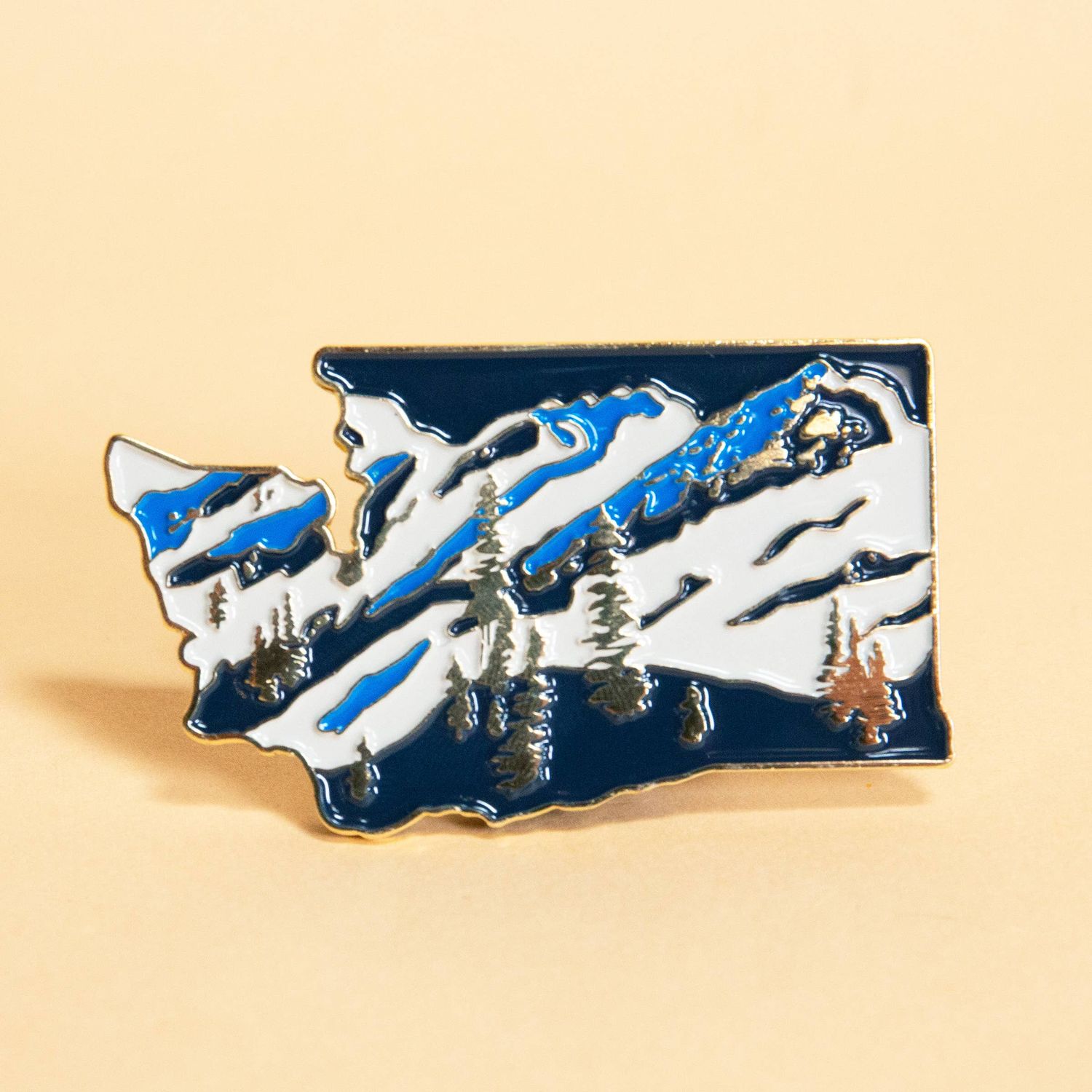 WA Landscape Enamel Magnet