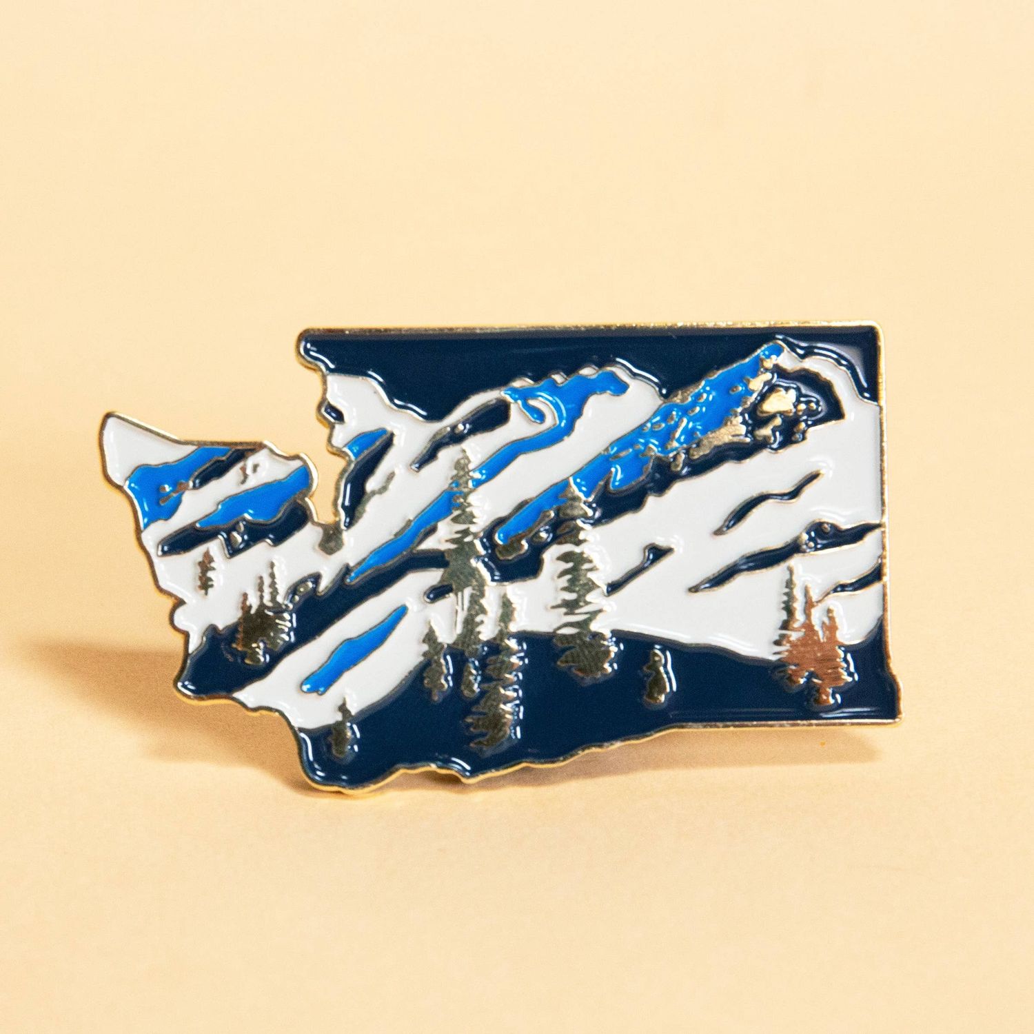 WA Landscape Enamel Magnet