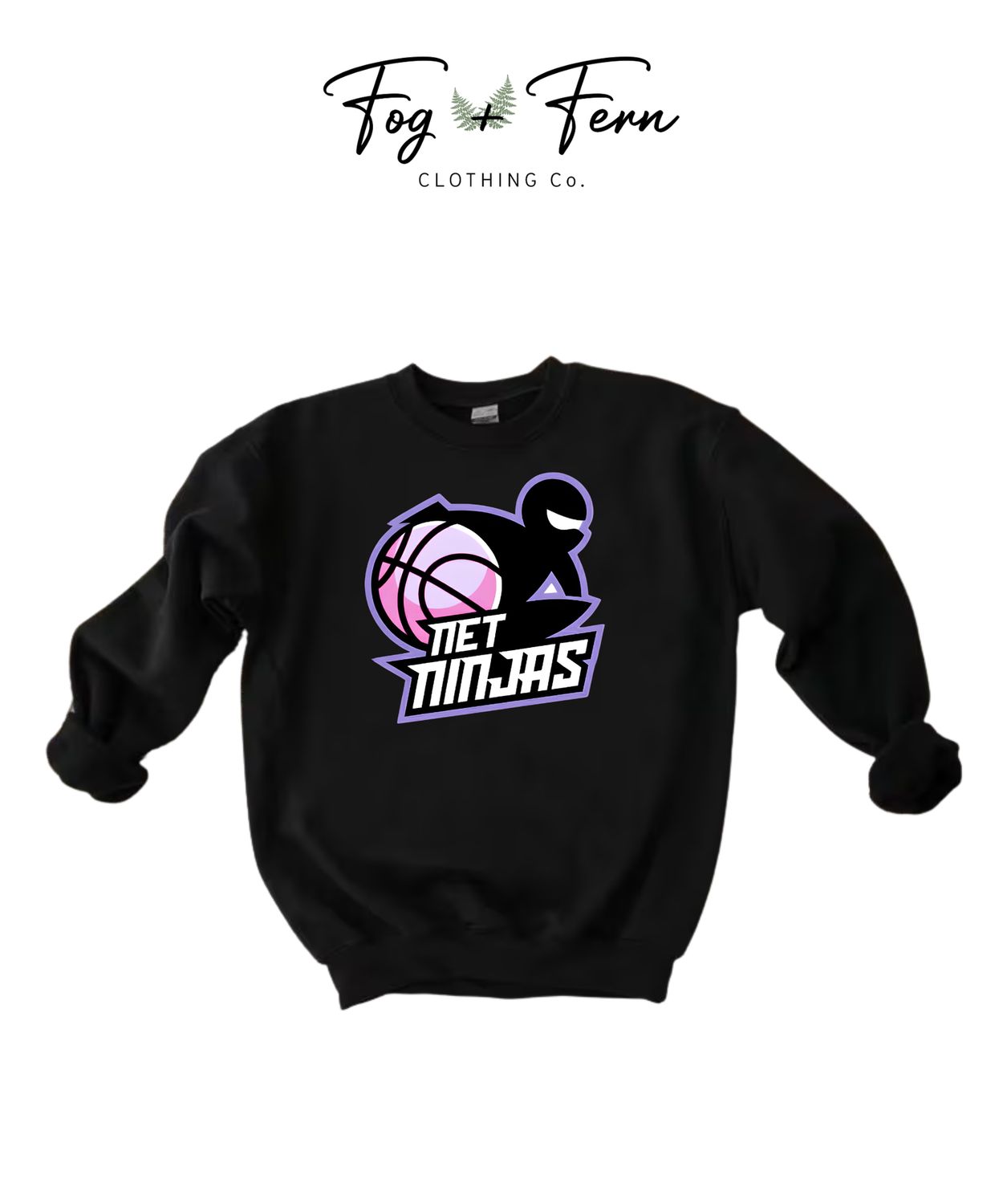 Net Ninja's Adult Crewneck - Girl's Team