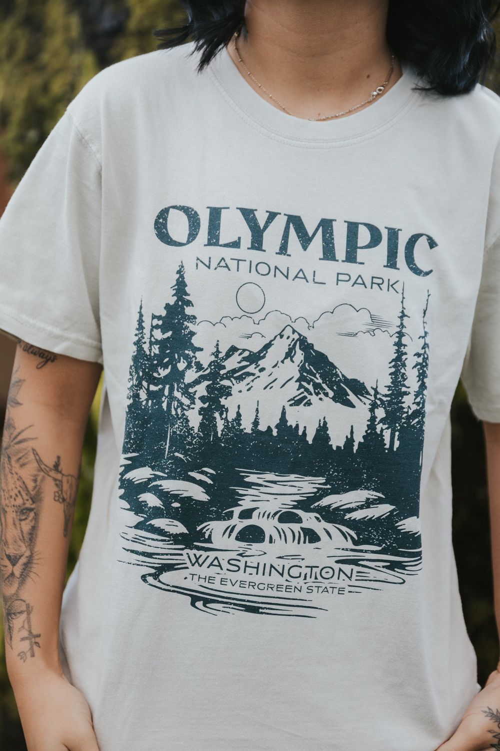 Standard Tee Olympic White Water River Design