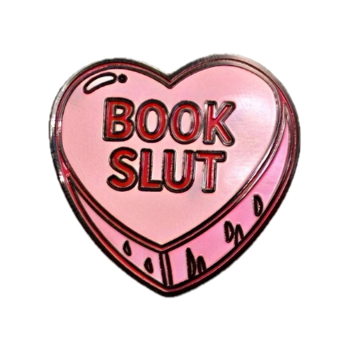 Book Slut Enamel Pin