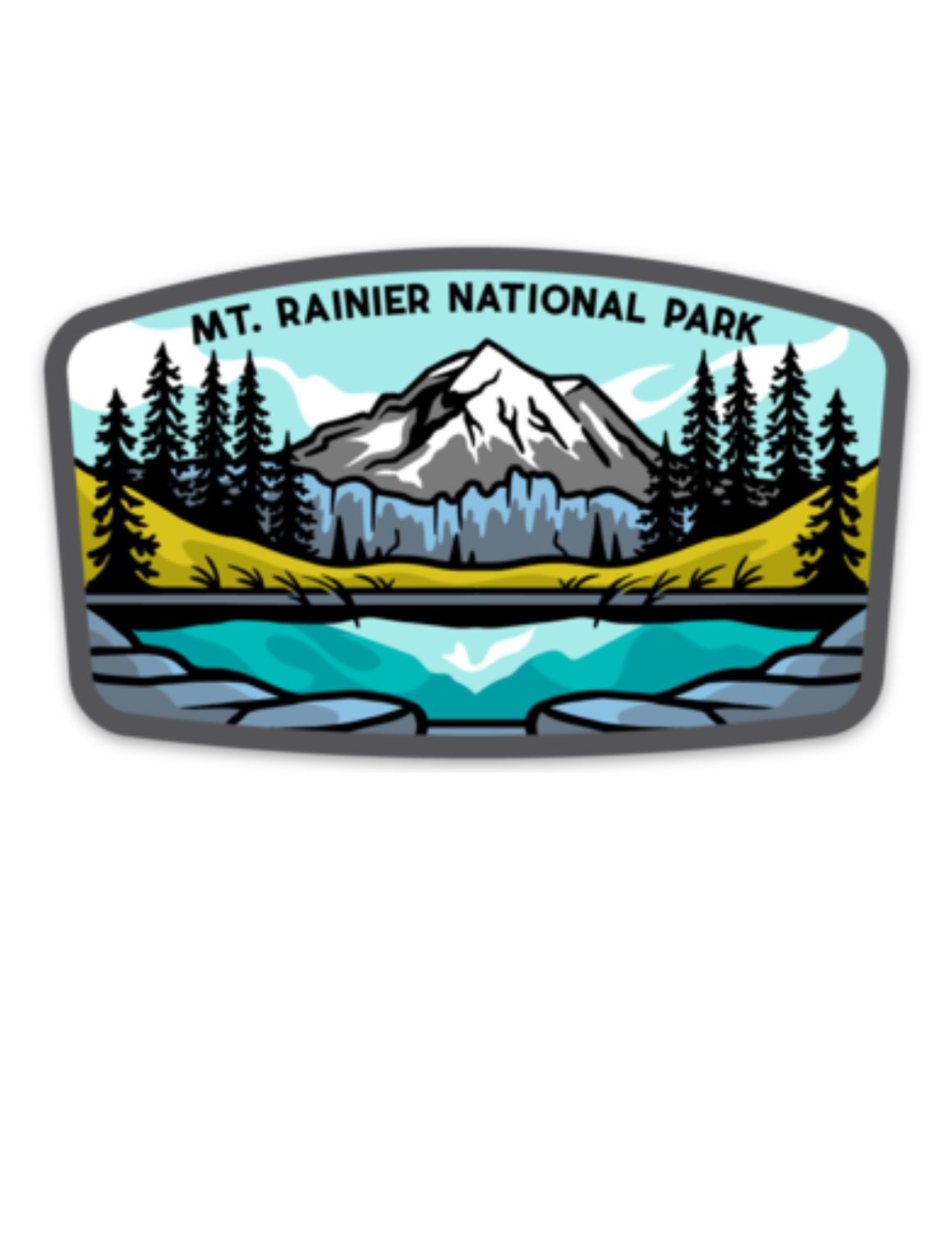 Mt. Rainier NP Sticker