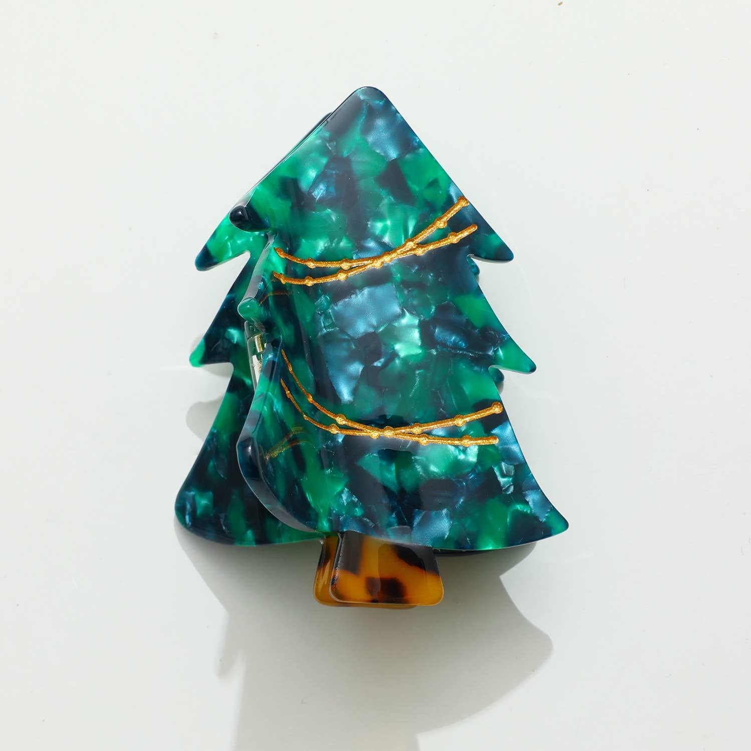 Festive Christmas Tree | Holiday Claw Clip