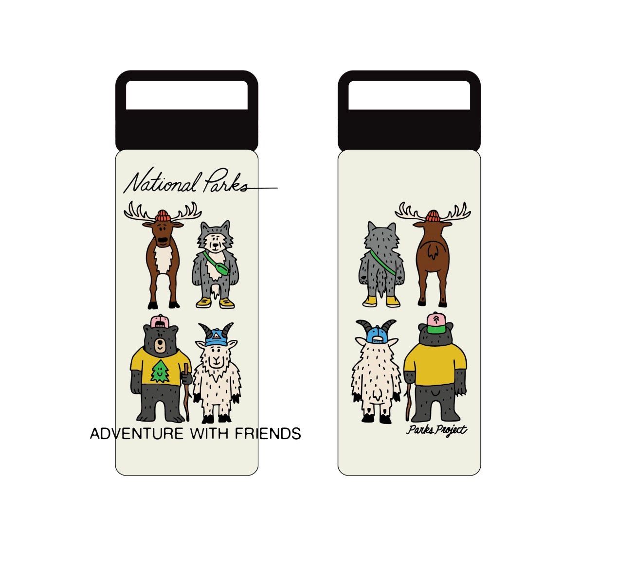 Adventure With Friends 32oz. Insulated Water Bottle