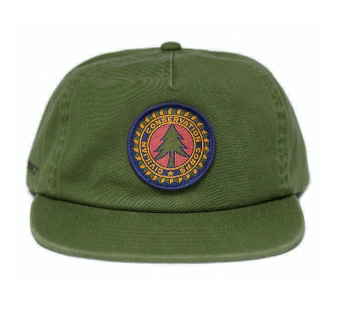 Vintage Tree Patch Hat- Green