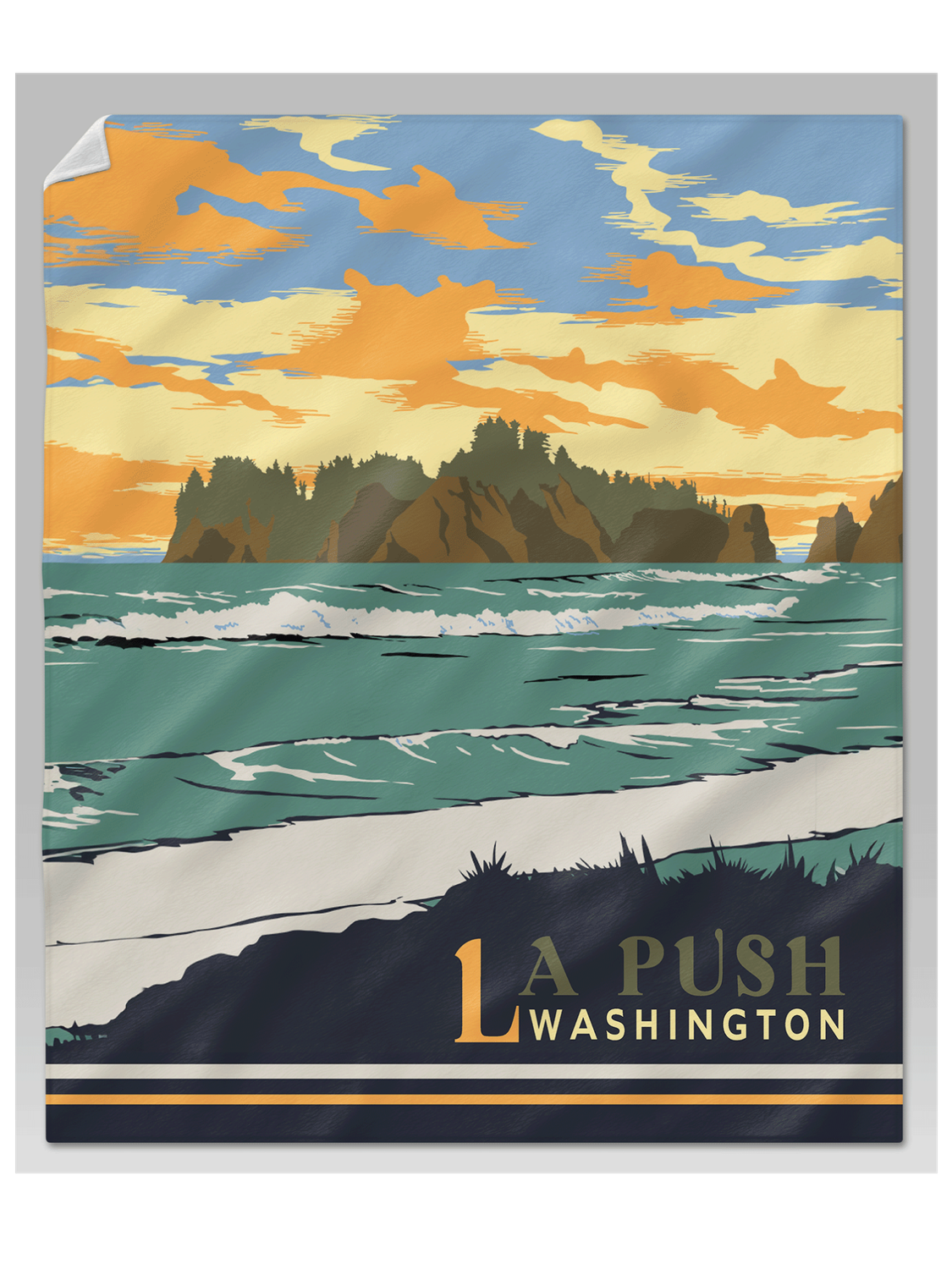 Olympic National Park La Push, Beach Blanket