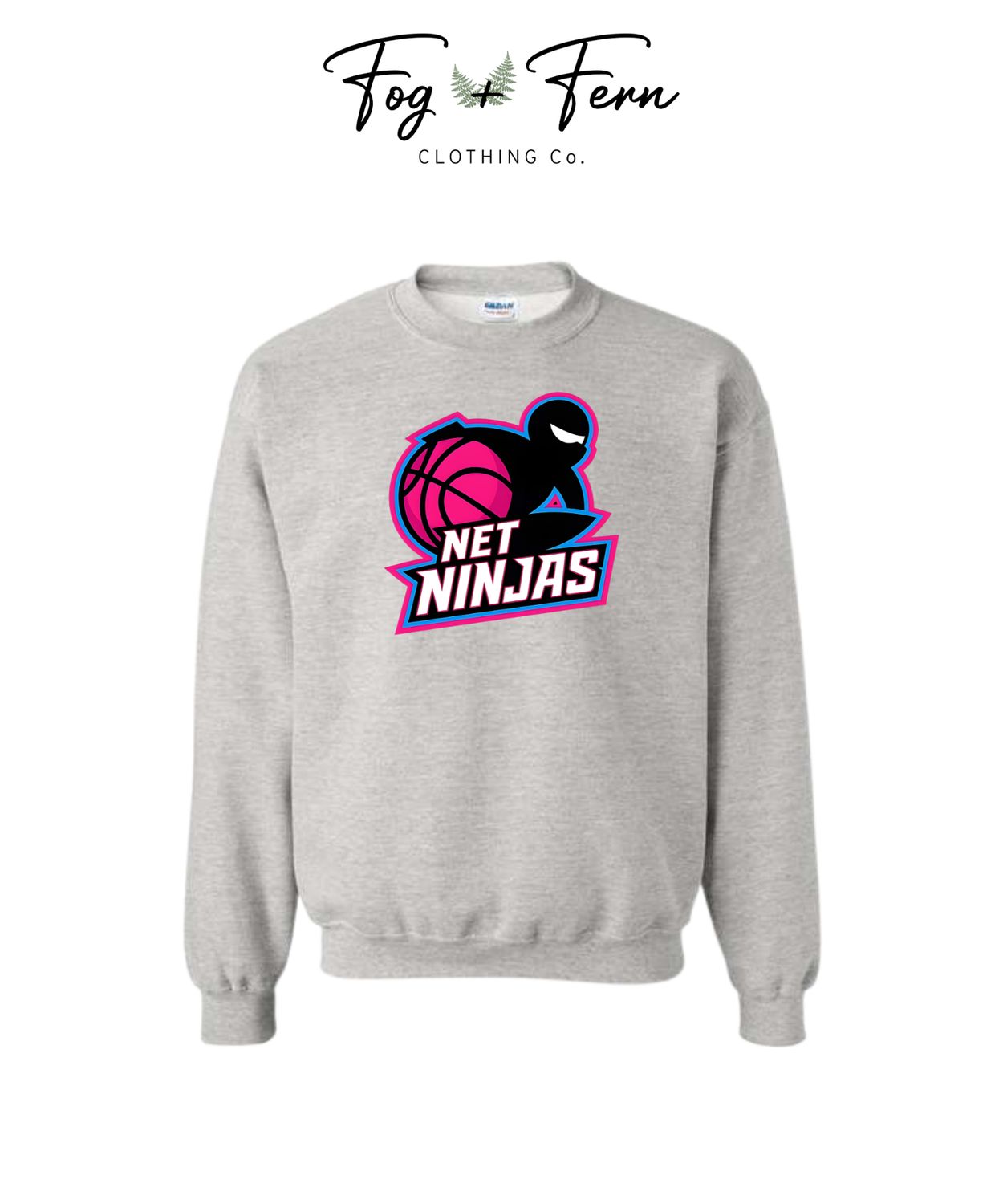 Net Ninja's Adult Crewneck - Boy's Team