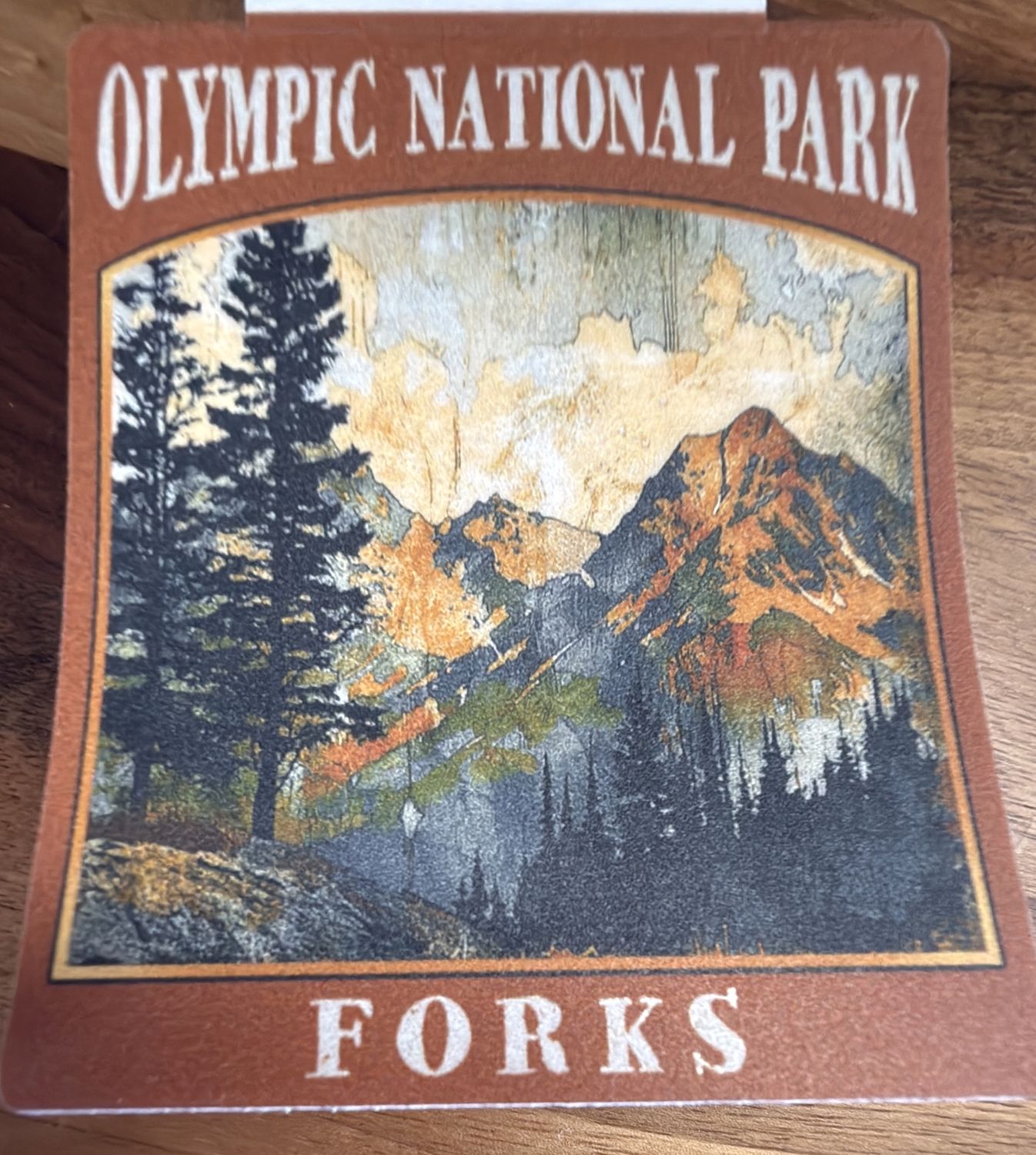 Mountain Drip Sticker