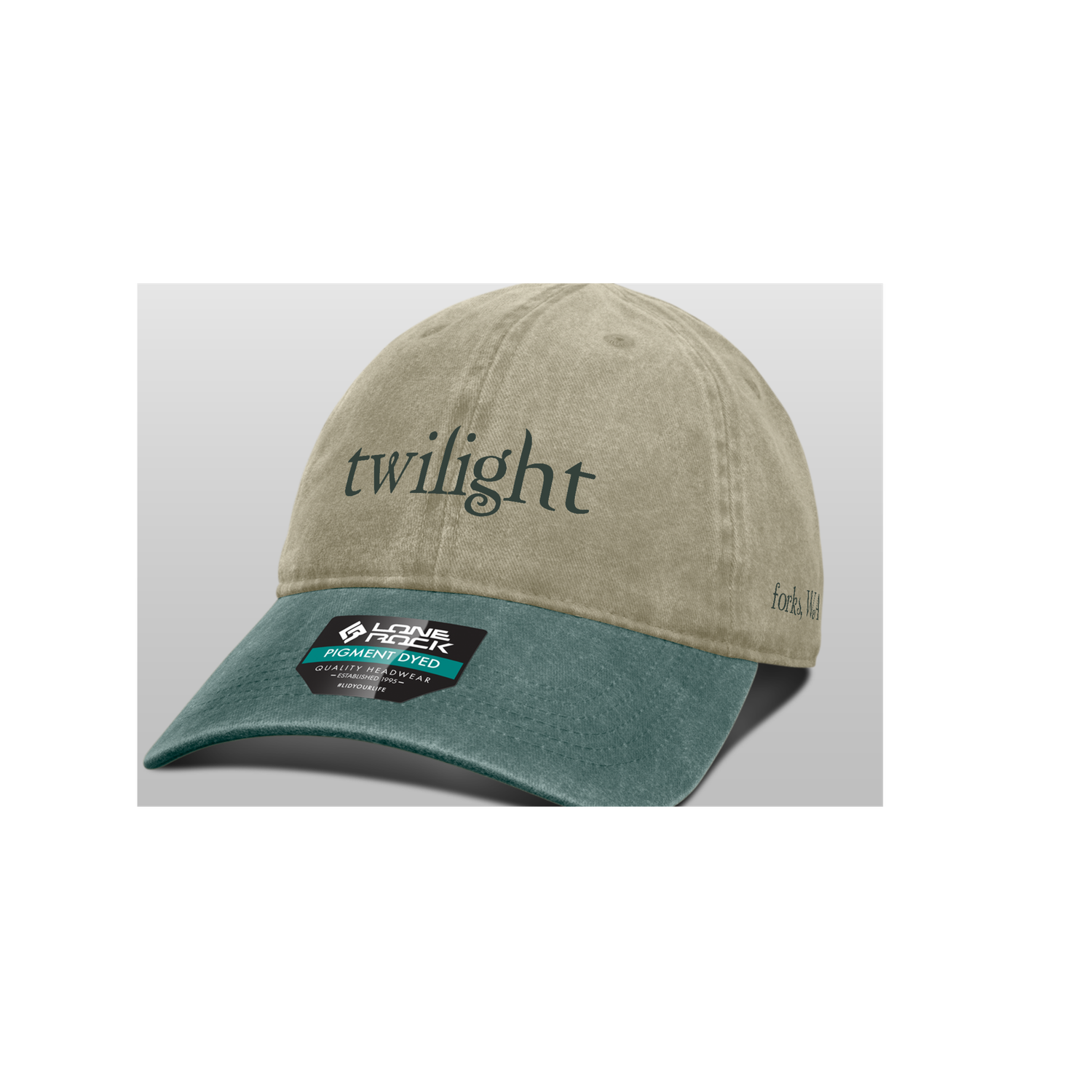 Logo Dad Hat Khaki/Green, Color: Khaki/Green