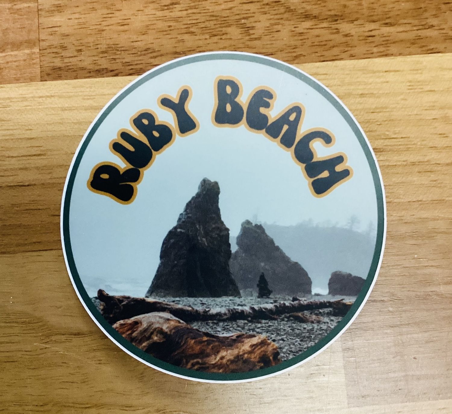 Ruby Beach  Sticker