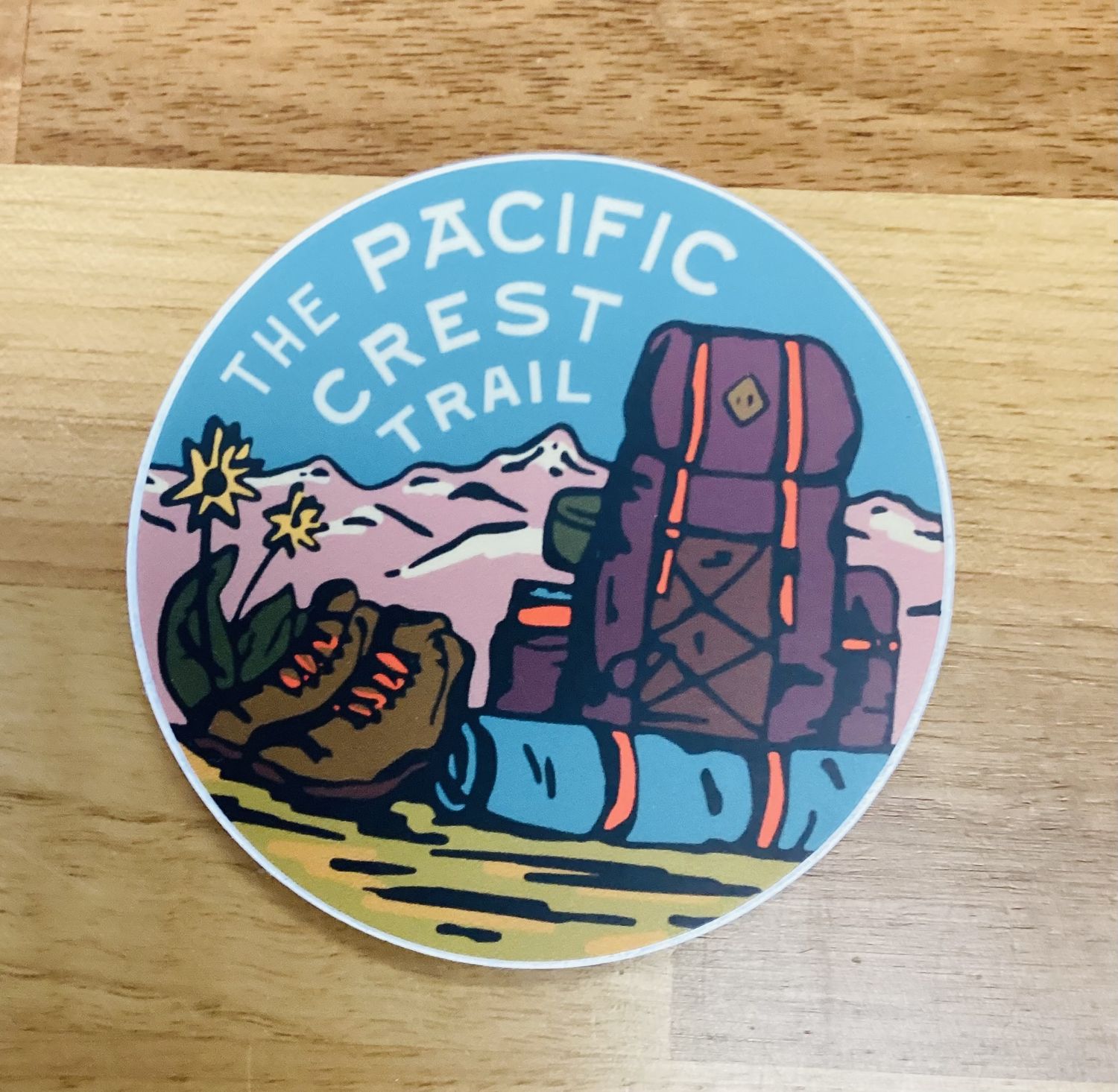 Pacific Crest Trail  Sticker
